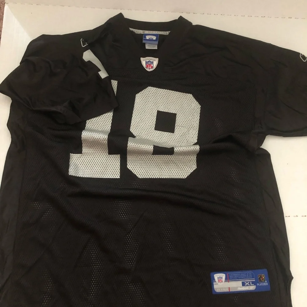 Randy Moss Raiders Jersey. Reebok NFL equipment XL - Picture 3 of 10